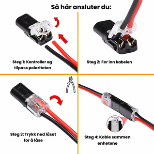 Nordic Compact™ – Smart & verktøyfri installasjon (25 pack)